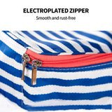 NNEDSZ Blue Insulated Picnic Bag Thermal Cooler Portable Lunch Food Tote Carry Storage Bag
