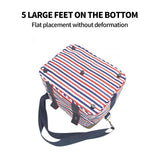 NNEDSZ Red Insulated Picnic Bag Thermal Cooler Portable Lunch Food Tote Carry Storage Bag
