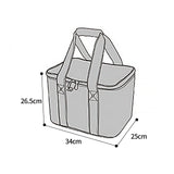 NNEDSZ Red Insulated Picnic Bag Thermal Cooler Portable Lunch Food Tote Carry Storage Bag