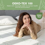 NNEDSZ Waterproof Bamboo Fully Fitted Mattress Protector King Single