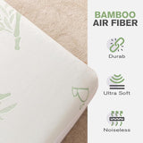 NNEDSZ Waterproof Bamboo Fully Fitted Mattress Protector King Single