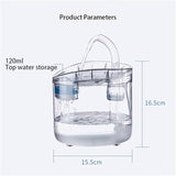 NNEDSZ 8PCS Filter Electric Pet Water Fountain Automatic Sensor Drinking Dispenser Filter