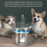 NNEDSZ 8PCS Filter Electric Pet Water Fountain Automatic Sensor Drinking Dispenser Filter