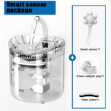 NNEDSZ Electric Pet Water Fountain Cat Dog Automatic Sensor Drinking Dispenser Filter