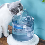 NNEDSZ Electric Pet Water Fountain Cat Dog Automatic Sensor Drinking Dispenser Filter