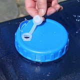 NNEDSZ Portable Water Bucket 20L Camping Water Container Outlet Tap Barrel Outdoor