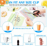 NNEDSZ BPA-Free Multi Colored Straws Bendable Disposable Drinking Plastic Party Straws