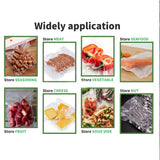 NNEDSZ 1 Roll VACUUM FOOD SEALER BAGS SAVER SEAL ROLLS STORAGE COMMERCIAL HEAT GRADE 20CMX6M
