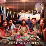 NNEDSZ 6XLED Flameless Candles Light Taper wih Battery Operated Party Wedding