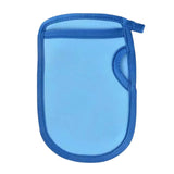 NNEDSZ Blue universal Double-Side Super Soft Exfoliating Bath Mitt Shower Gloves Body Clean