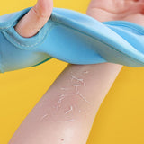 NNEDSZ Blue universal Double-Side Super Soft Exfoliating Bath Mitt Shower Gloves Body Clean