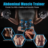 NNEDSZ ABS Stimulator EMS Toner Massager Abdominal Trainer Muscle Fitness Body Exercise