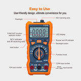 NNEDSZ Digital Multimeter 6000 Counts Multi Tester AC DC Voltmeter Ohm NCV TRMS