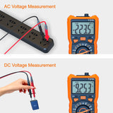 NNEDSZ Digital Multimeter 6000 Counts Multi Tester AC DC Voltmeter Ohm NCV TRMS