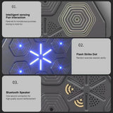 NNEDSZ Electronic Music  Boxing Wall Target  Training Smart Wall Mounted Combat AU with Adult Gloves