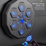 NNEDSZ Electronic Music  Boxing Wall Target  Training Smart Wall Mounted Combat AU With Kids Gloves