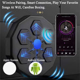 NNEDSZ Electronic Music  Boxing Wall Target  Training Smart Wall Mounted Combat AU With Kids Gloves