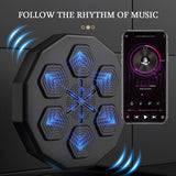 NNEDSZ Electronic Music  Boxing Wall Target  Training Smart Wall Mounted Combat AU NO Gloves