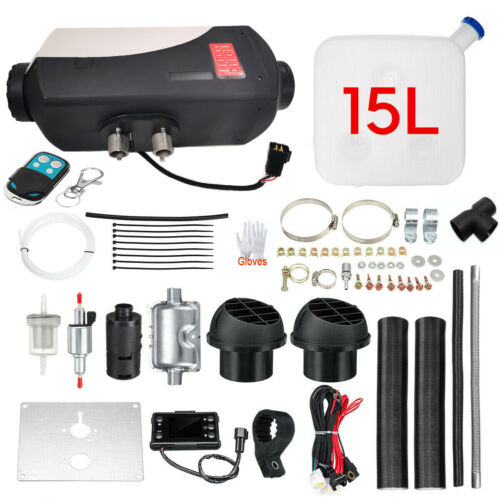 NNEDSZ Air Diesel Heater 12V 8KW Thermostat Caravan Motorhome RV Tank Remote Control
