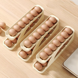 NNEDSZ Automatic Roll-Down Double-layer Egg Dispenser Egg Storage Rack Kitchen