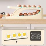 NNEDSZ Automatic Roll-Down Double-layer Egg Dispenser Egg Storage Rack Kitchen