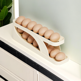 NNEDSZ Automatic Roll-Down Double-layer Egg Dispenser Egg Storage Rack Kitchen