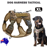 NNEDSZ Dog Harness Tactical No Pull Adjustable Pet Military Working Training Vest XL