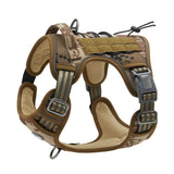 NNEDSZ Dog Harness Tactical No Pull Adjustable Pet Military Working Training Vest XL