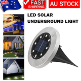 NNEDSZ LED Solar Underground Light Waterproof Color Changing Garden Buried Lamp