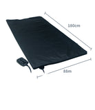 NNEDSZ 180x85cm Far Infrared Sauna Blanket Leather Slimming Detox Spa Body Shaping Low