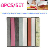 NNEDSZ 8PCS Grindstone Whetstone Sharpening Stone
