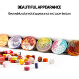 NNEDSZ Vintage DIY Octagonal Sealing Wax Tablet Seal Stamp Wax Beads Wedding Invitation bluegreen