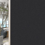 NNEDSZ Blackout Static Cling Window Glass Film Privacy Protection To Block Sun Decor 90CMx200CM