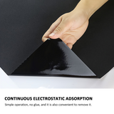 NNEDSZ Blackout Static Cling Window Glass Film Privacy Protection To Block Sun Decor 90CMx200CM