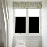 NNEDSZ Blackout Static Cling Window Glass Film Privacy Protection To Block Sun Decor 90CMx500CM