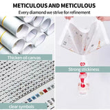 NNEDSZ 2PCS 5D Diamond Painting Kits Diamond Glue Art Kit Paint for Adults Kids DIY Gift 40x30cm