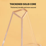 NNEDSZ 12pcs L Acrylic Clear Stand for Trading Card PSA Pokemon Card Holders Stand