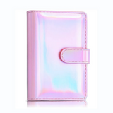 NNEDSZ A6 PU Leather Notebook Binder Budget Planner Organizer Cover Cash Pockets Sheets