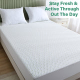 NNEDSZ Mattress Protector Bamboo Cotton Mattress Cover Waterproof S Fitted Cover