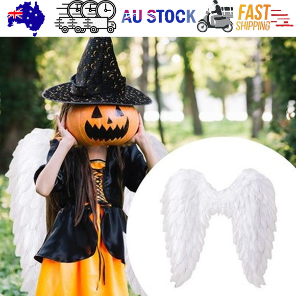 NNEDSZ Angel Wings Fairy Wings with Elastic Straps Adults White