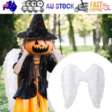 NNEDSZ Angel Wings Fairy Wings with Elastic Straps Adults White