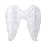 NNEDSZ Angel Wings Fairy Wings with Elastic Straps Adults White