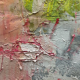 NNEDSZ Wall Art Original Abstract Oil Painting on Framed Canvas 900mmx1200mm Palm Spring