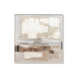 NNEDSZ Wall Art Original Abstract Painting on Framed Canvas 1000mmx1000mm After Abstract