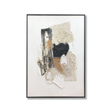 NNEDSZ Wall Art Original Abstract Painting on Framed Canvas 800mmx1200mm Untitled Study A