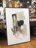 NNEDSZ Wall Art Original Abstract Painting on Framed Canvas 800mmx1200mm Untitled Study A