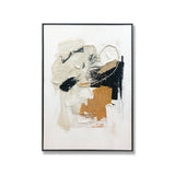 NNEDSZ Wall Art Original Abstract Painting on Framed Canvas 800mmx1200mm Untitled Study B