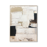NNEDSZ Wall Art Original Abstract Painting on Framed Canvas 900mmx1200mm Acceptance of imperfection B