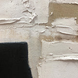 NNEDSZ Wall Art Original Abstract Painting on Framed Canvas 900mmx1200mm Acceptance of imperfection B