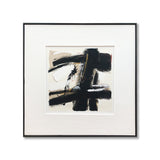 NNEDSZ Wall Art Original Abstract Oil Painting on Framed Canvas 1000mmx1000mm Contemplative Space A